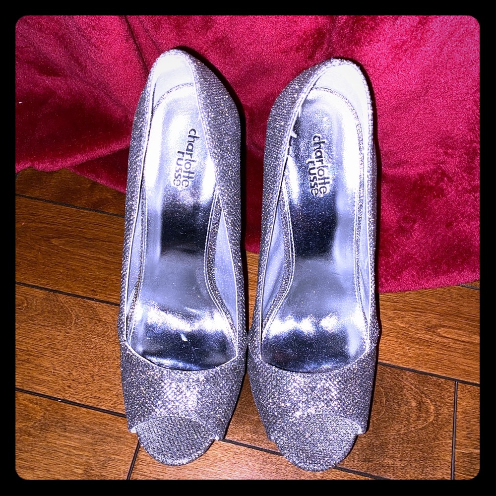 Sparkly Stiletto Shoes